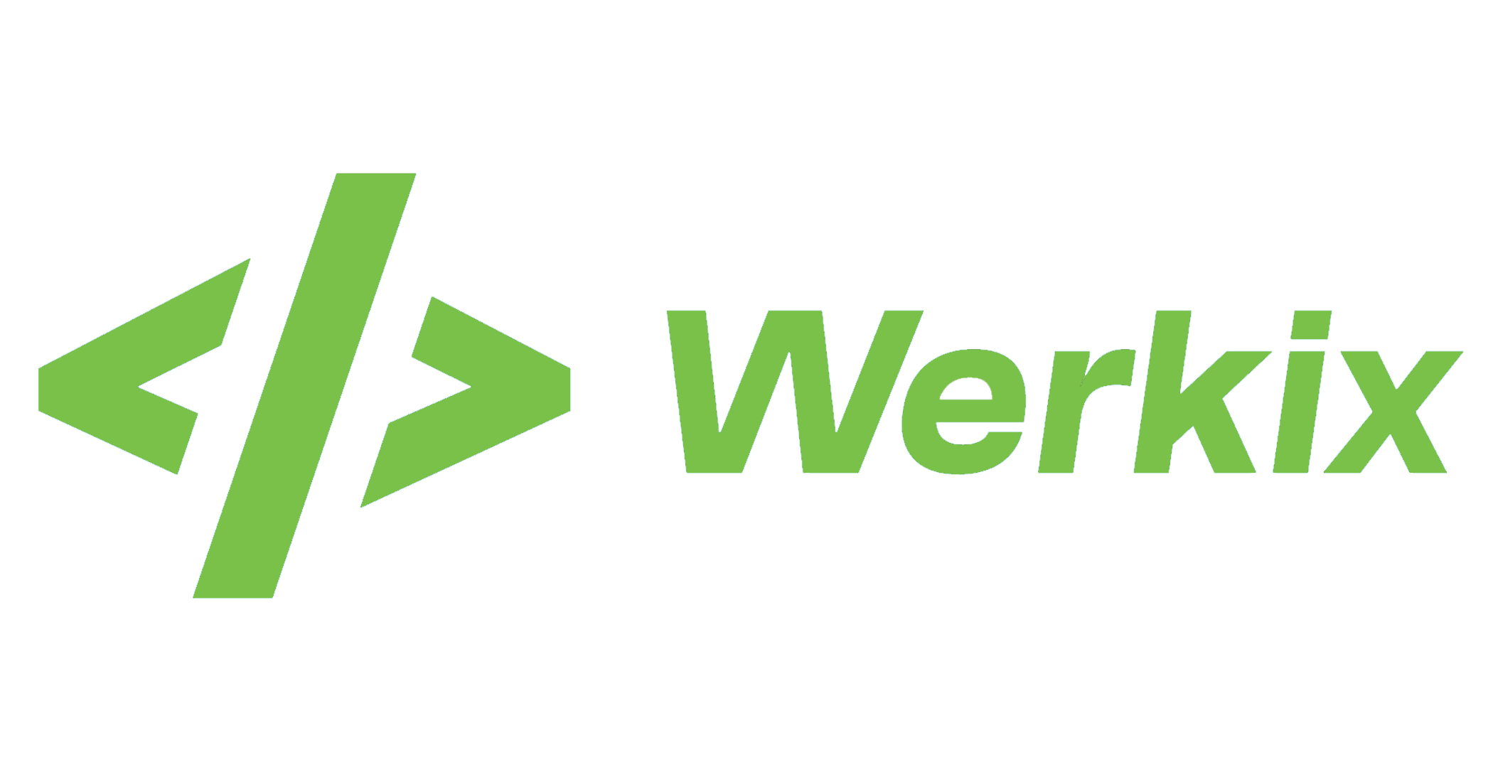 Werkix Logo green transparent